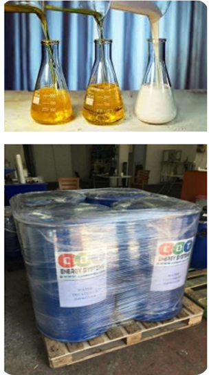 Chemical additive samples and drums