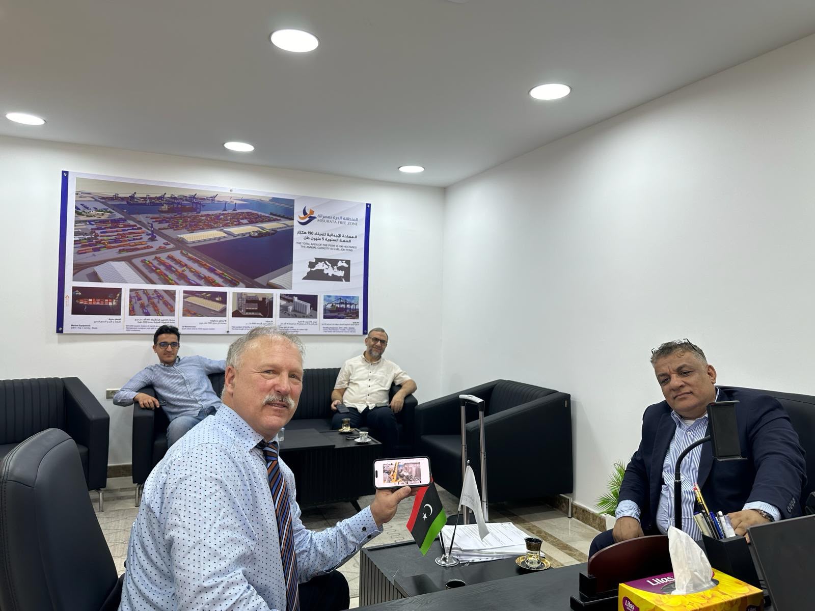 Port Reception Facilities site – Misrata Port, Libya