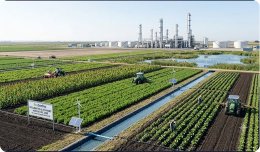 Land after remediation treatment