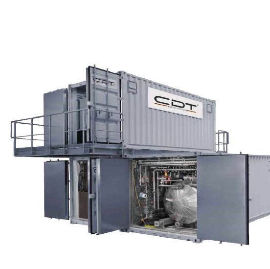 Complete Systems in Containers - Separation and Upgrading Technology